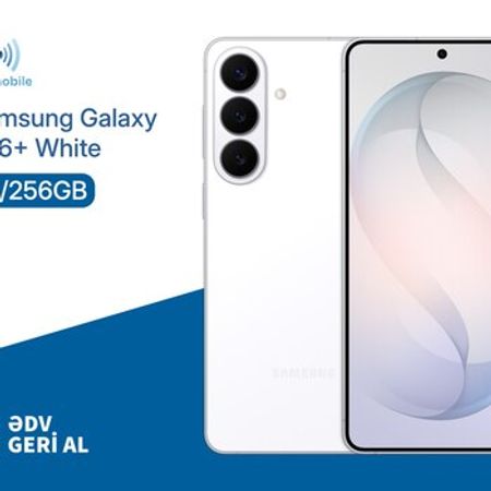 Samsung Galaxy S26 Plus (SM-S947) 12/256GB White – Telefonlar – ucuztap.az