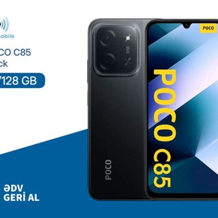 Xiaomi Poco C85 4G Black 128GB/6GB
