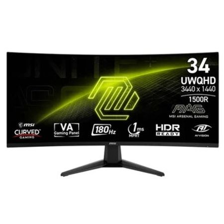 MSI MAG 346CQ Curved 34" 180Hz 2K