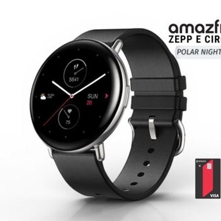 Xiaomi Amazfit Zepp E Circular Polar Night Black