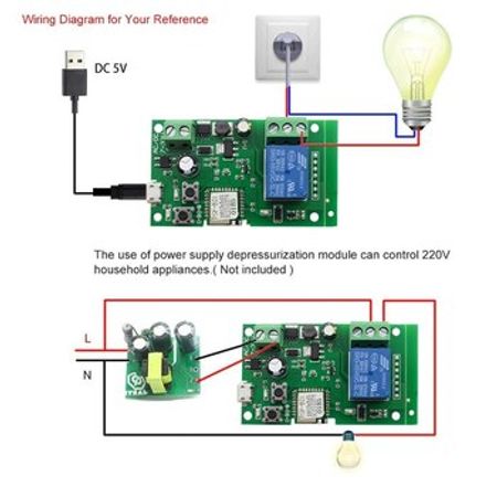 Dry contact WiFi Rele – Təhlükəsizlik avadanlığı – ucuztap.az