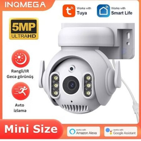 Tuya INQMEGA 5MP wifi kamerası – Təhlükəsizlik avadanlığı – ucuztap.az