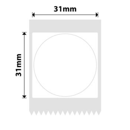 Niimbot printer dairəvi etiket kağızları