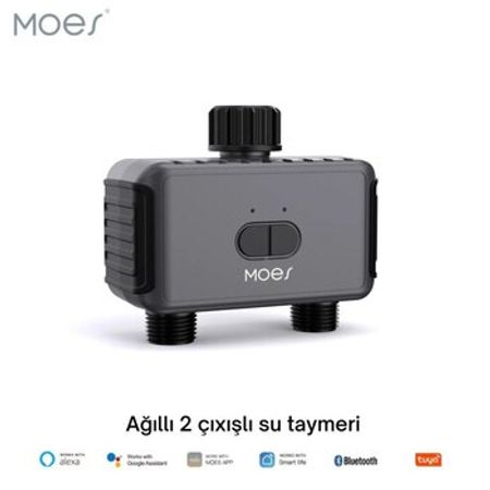 Ağıllı 2 çıxışlı bağ suvarma taymeri