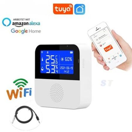 Ağıllı temperatur, rütubət və işıq sensoru – Təhlükəsizlik avadanlığı – ucuztap.az