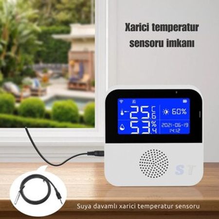 Ağıllı temperatur, rütubət və işıq sensoru