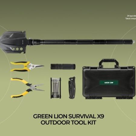 Green Lion Survival X9 Outdoor Tool Kit