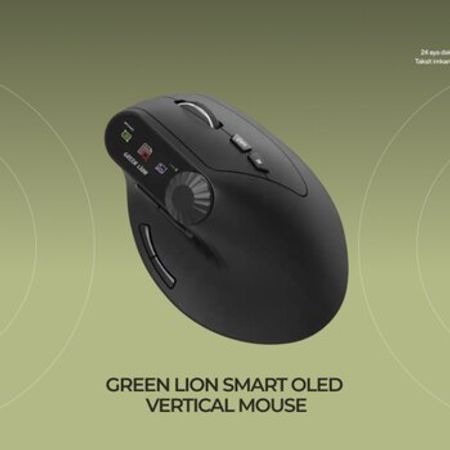 Green Lion Smart Oled Vertical Mouse
