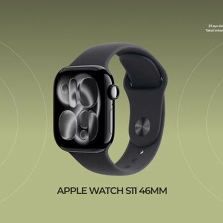 Apple Watch Series 11 Aluminum Jet Black 46mm