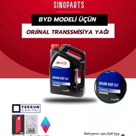 BYD transmissiya yağı – Ehtiyat hissələri – ucuztap.az