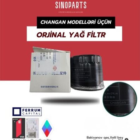 Changan yağ filteri – Ehtiyat hissələri – ucuztap.az
