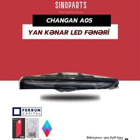 Changan A05 LED farası – Ehtiyat hissələri – ucuztap.az