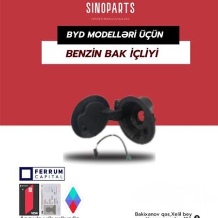 BYD Destroyer 05, BYD Qin Plus yanacaq çən içliyi – Ehtiyat hissələri – ucuztap.az
