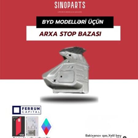 BYD Destroyer 05, BYD Qin Plus stop bazası