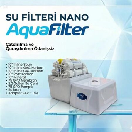 Su filteri Nano 75gpd – Digər – ucuztap.az