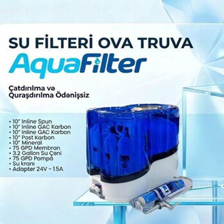 OVA Truva şəffaf su filteri – Digər – ucuztap.az