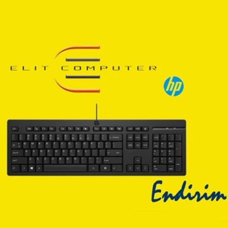 Keyboard HP 125 USB Wired Keyboard