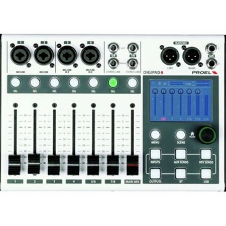Rəqəmsal mikşer Proel DIGIPAD8