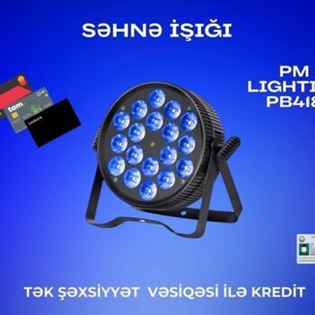 Led par "PM LIGHTING PB418"