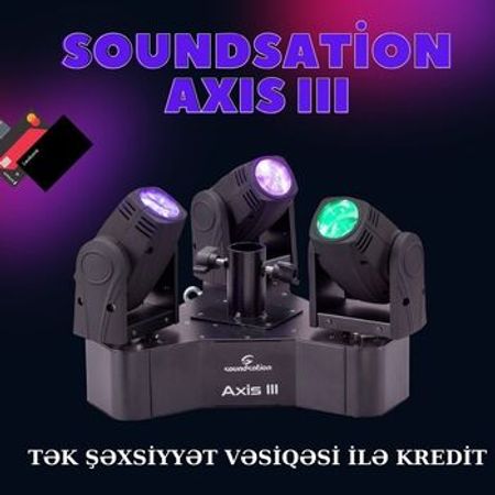 Lazer işıq "Soundsation AXIS III"