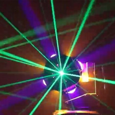 Səhnə işığı "PM LIGHTING HD8 (Mini Alien)"