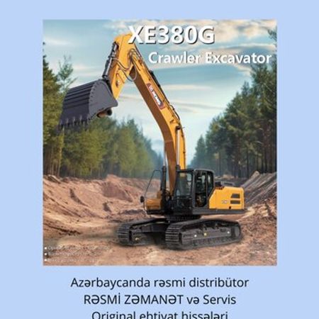 Ekskavator XCMG XE380G, 2026 il – Avtobuslar və xüsusi texnika – ucuztap.az