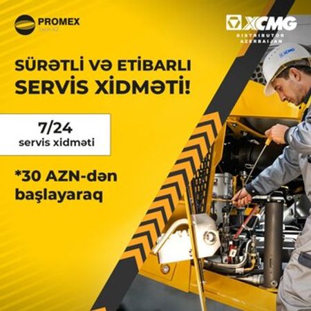 XCMG ağır tikinti avadanlıqların servis xidməti – Avtoservis və diaqnostika – ucuztap.az