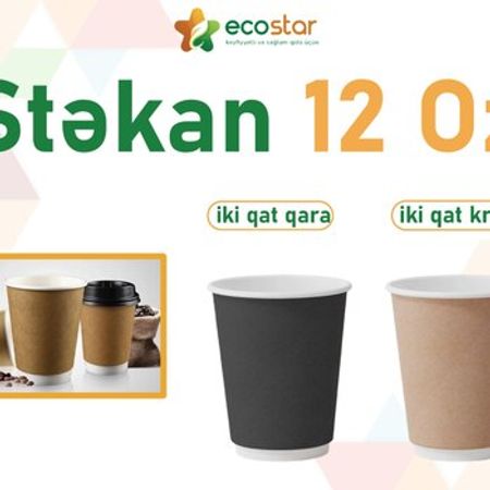 Stəkan 12 OZ – Qab-qacaq və mətbəx ləvazimatları – ucuztap.az