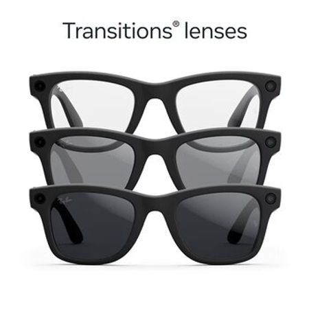 Ray-Ban Meta Gen 2 – Matte Black  Transitions Grey