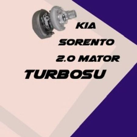 Kia Sorento 2.0 turbosu və turbo kartrici – Ehtiyat hissələri – ucuztap.az