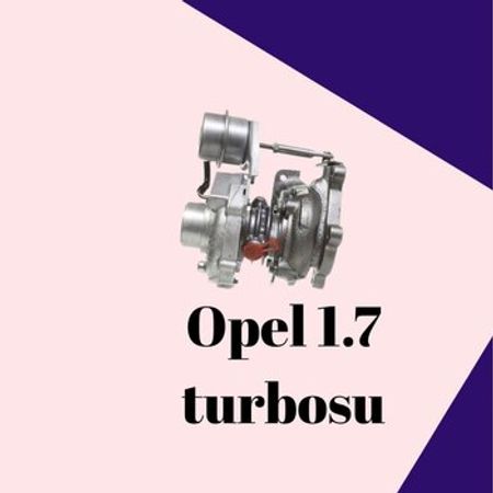 Opel Astra H1.7 turbosu və turbo kartici