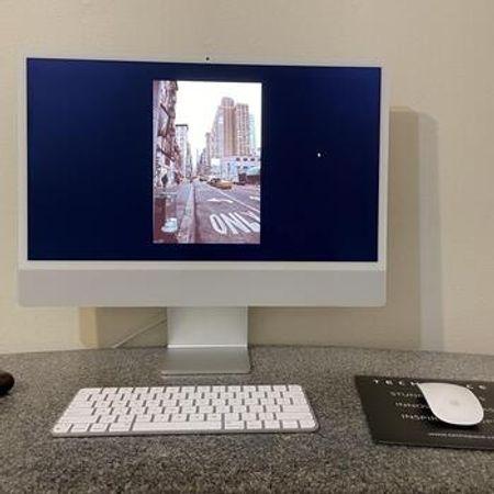 Apple iMac M4 256 GB Silver