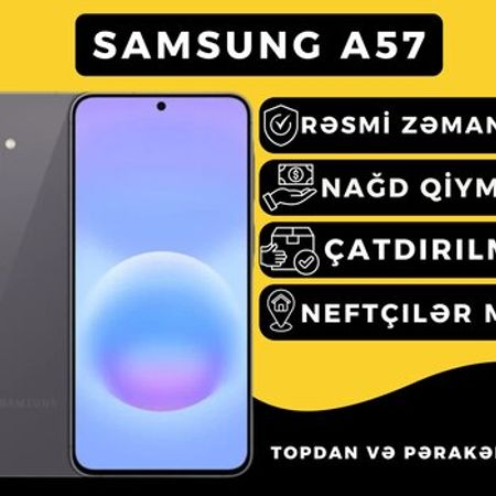 Samsung Galaxy A57 5G Awesome Grey 128GB/8GB – Telefonlar – ucuztap.az
