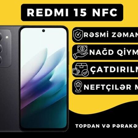 Xiaomi Redmi 15 Midnight Black 128GB/6GB