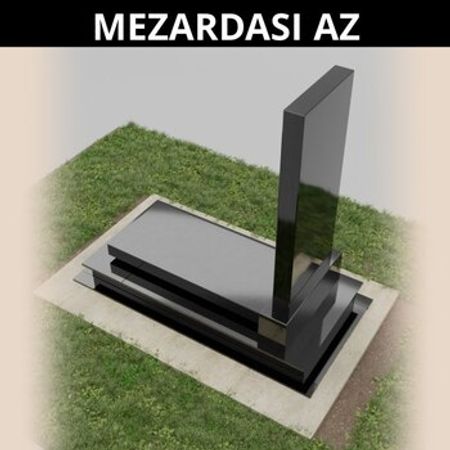 Qara mərmərdən məzar və qəbir daşları