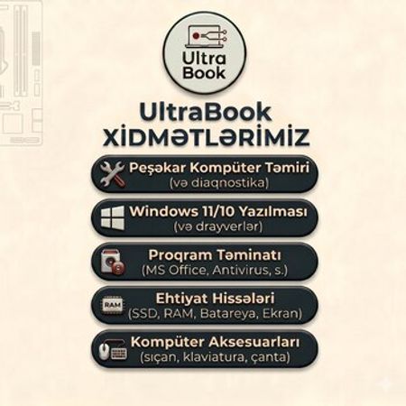 Kompüter təmiri, formatı, sürətləndirilməsi və termopasta dəyişimi