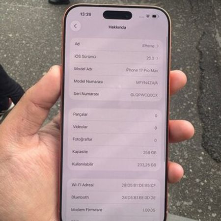 Apple iPhone 17 Pro Max Cosmic Orange 256GB/12GB