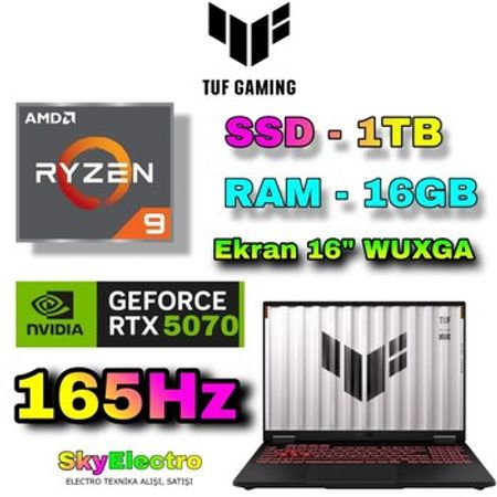 Asus TUF A16 FA608PP RTX 5070 Gaming