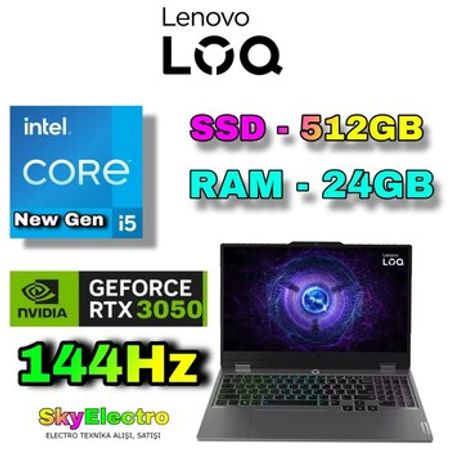 Lenovo LOQ 15IAX9 RTX 3050 Gaming – Noutbuklar və Netbuklar – ucuztap.az