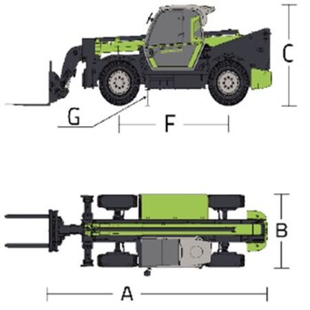 Teleskopik yükləyici "ZOOMLİON ZTH4014"