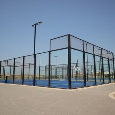 Padel tennis kortu – Süni ot, işıqlandırma – Avadanlıqların quraşdırılması – ucuztap.az