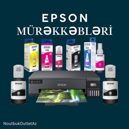 "Epson" printer boyaları kartric