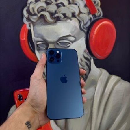 Apple iPhone 12 Pro Max Pacific Blue 128GB/6GB