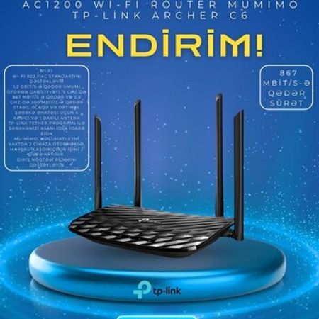 TP-Link ARCHER C6 (AC1200)!