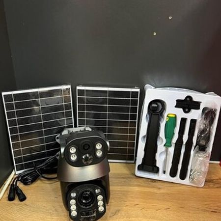 Günəş enerjili kamera 4G kamera 50X optic zoom