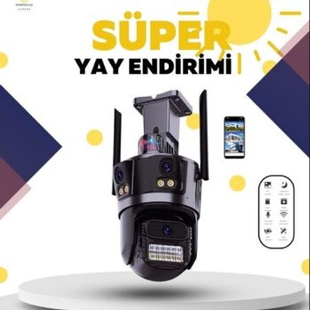 Wifi 3 gözlü kamera