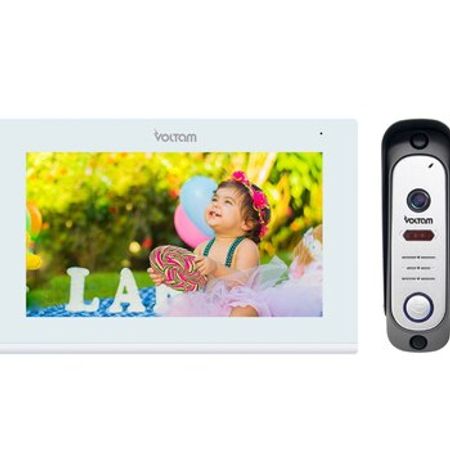 VOLTAM VD-08 7" FHD IPS IP Video Domofon İP