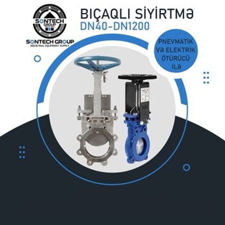 Bıçaqlı sürgülü siyirtmə