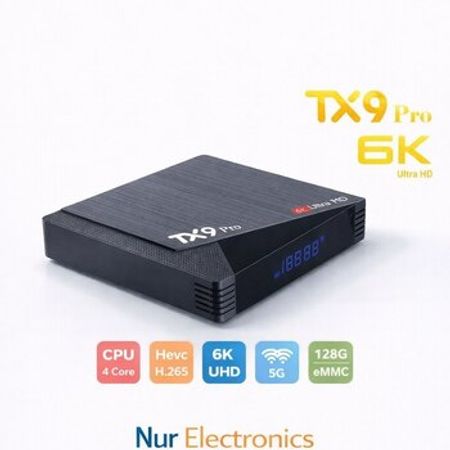 Android TV Box – TX9 Pro 6K və Android TV 14 (Smar – Televizor və proektorlar – ucuztap.az
