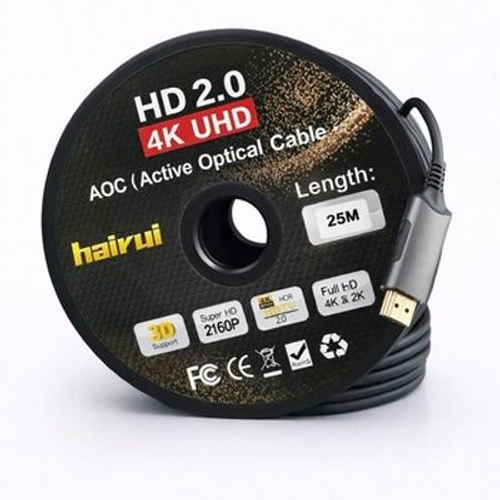25m Fiber Optik HDMI Kabel – 4K UHD (HD 2.0, AOC)